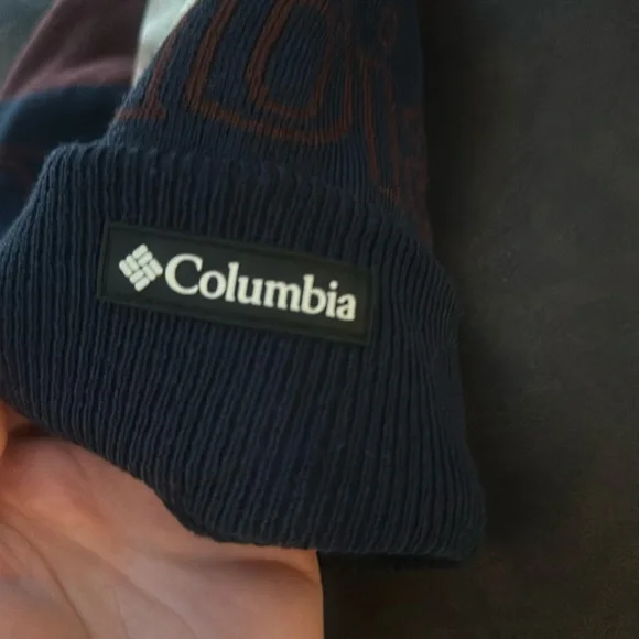 Columbia Polar Powder II Omni-Heat Infinity Beanie: BLUE/RED: NEW WITH TAGS - Picture 4 of 5
